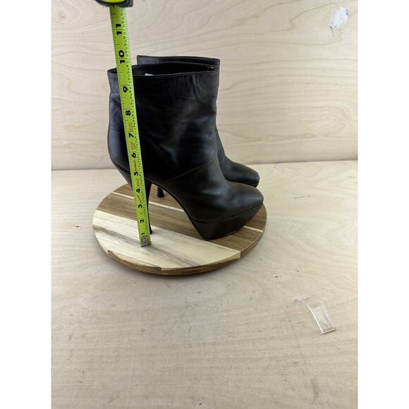 MARNI Leather Brown Pointed Toe Platform Pumps Heels ITALY Sz 38 Fit US 8 - Picture 5 of 14